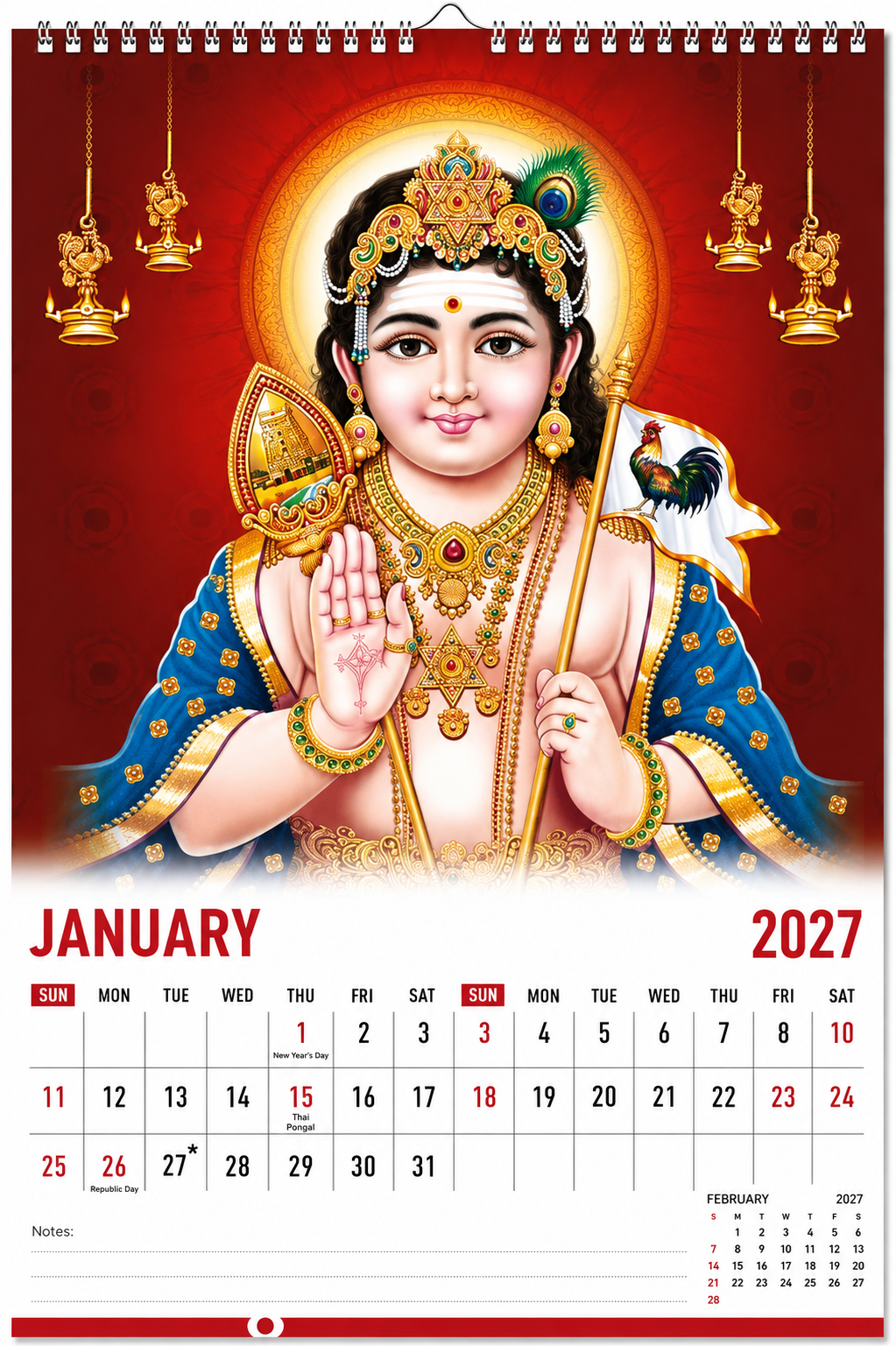 Commercial Monthly Calendars