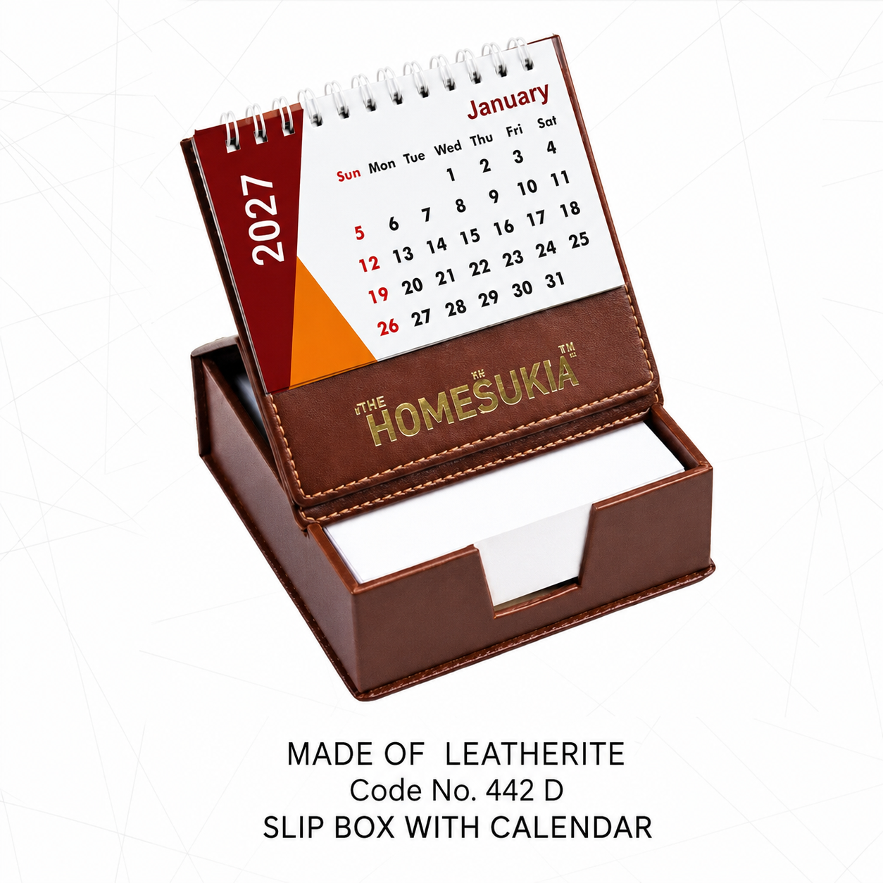 Premium Leatherette Backing Calendars